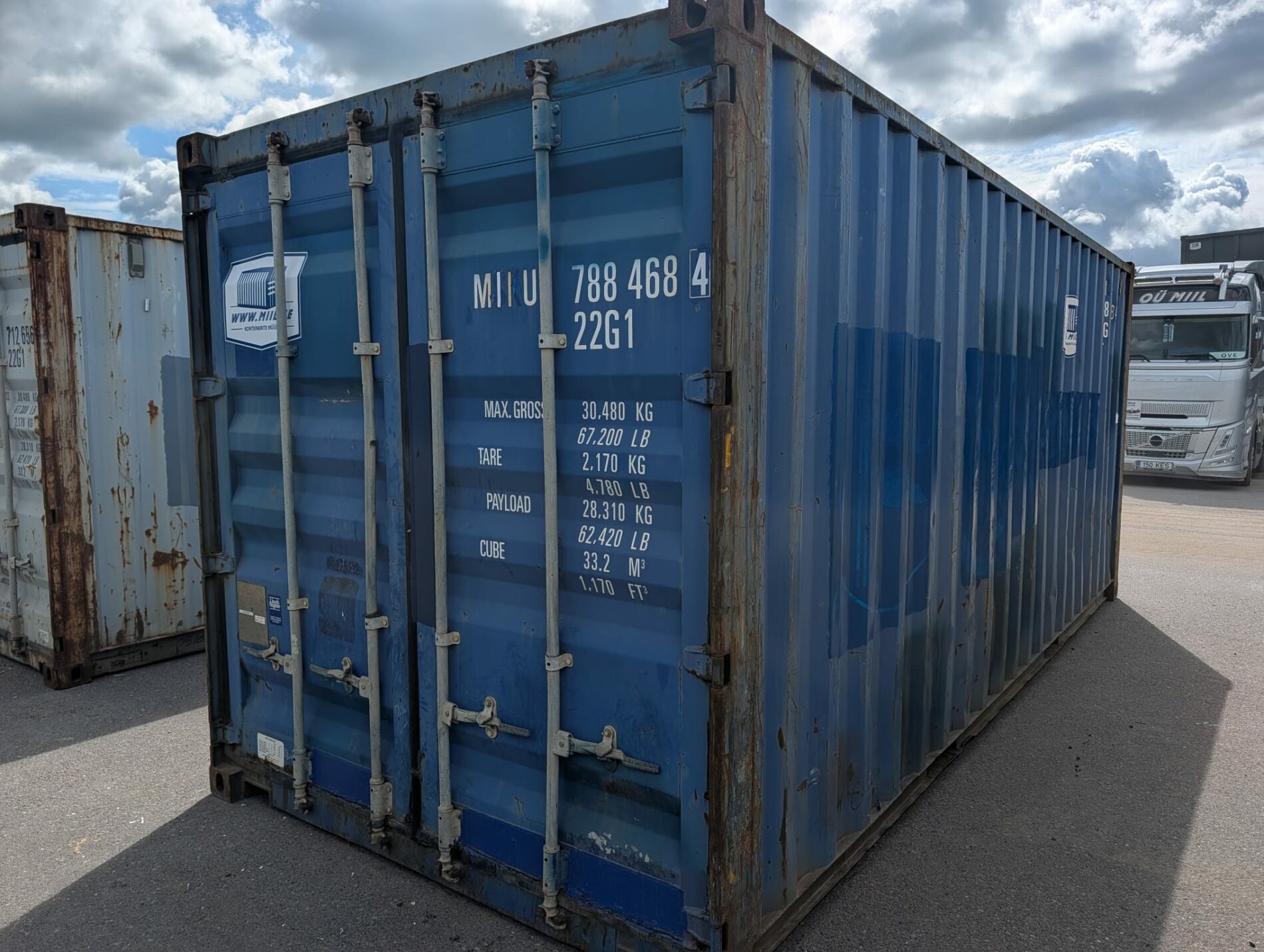 20DC Juras konteiners MIIU7884684 - TARTU - Image 2