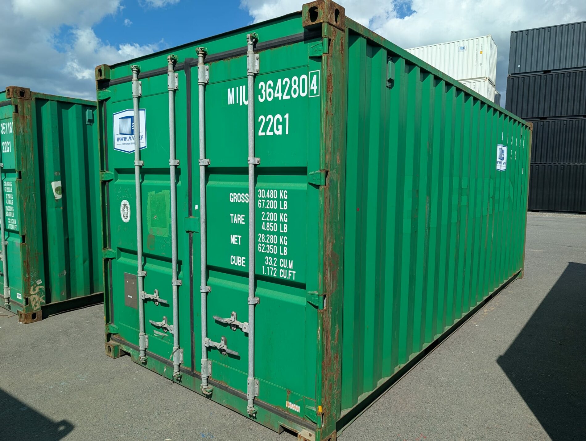 20DC Juras konteiners MIIU3642804 - TALLINN
