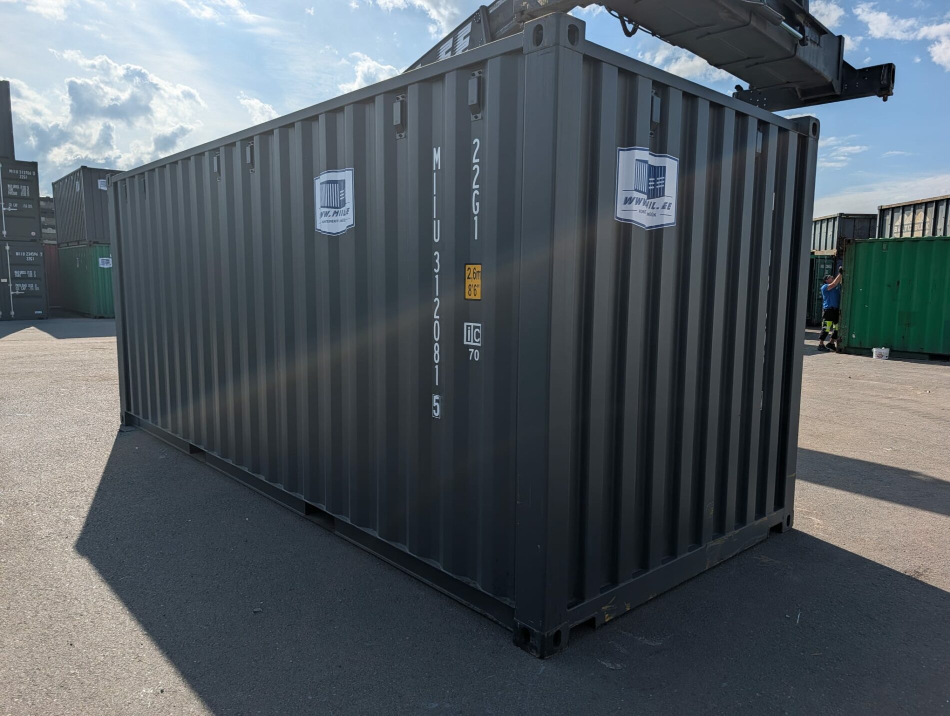 20DC Jūras konteiners MIIU3120815 - TALLINN - Image 3