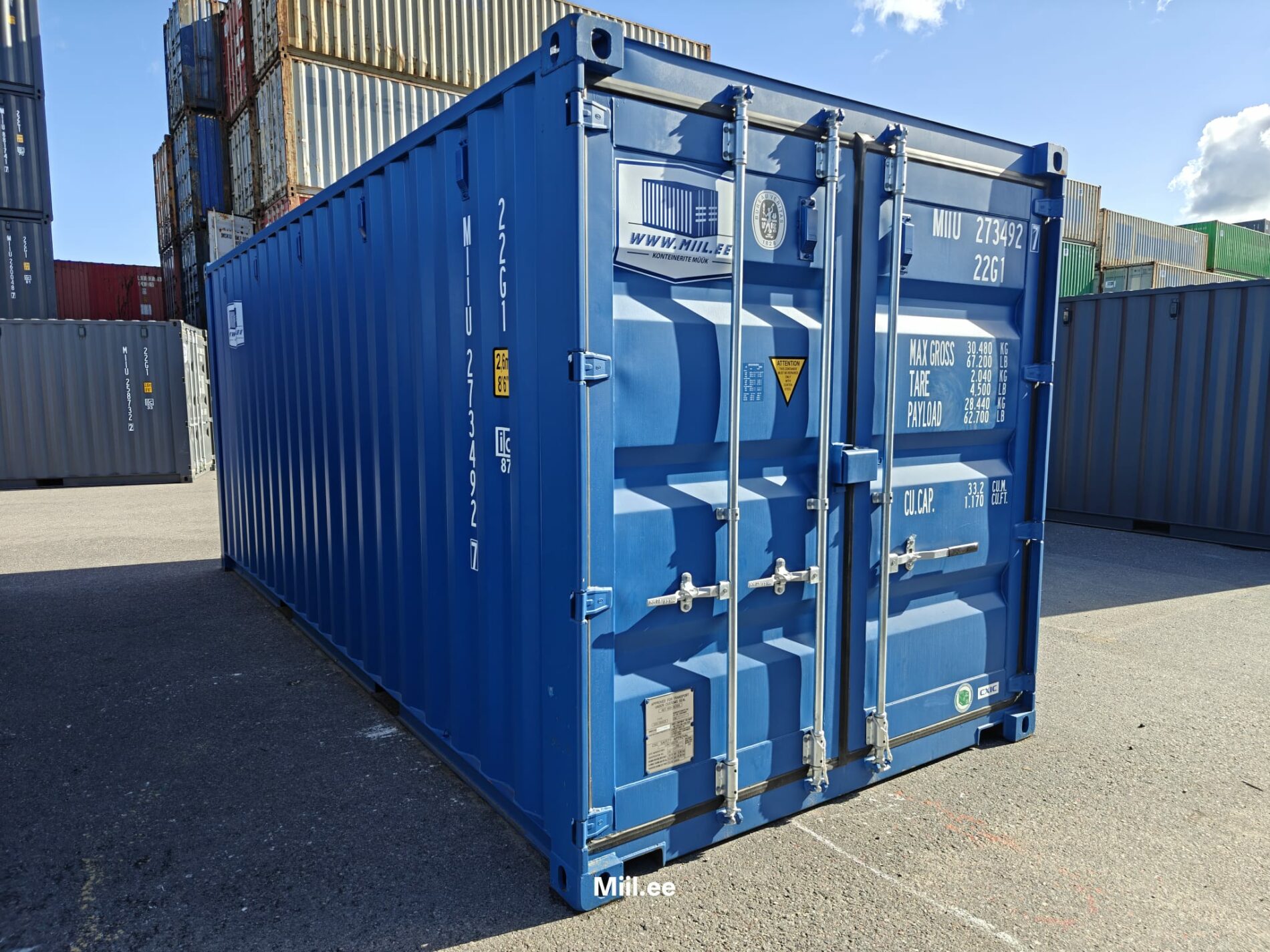 20DC Laokonteiner MIIU2734927 - TALLINN
