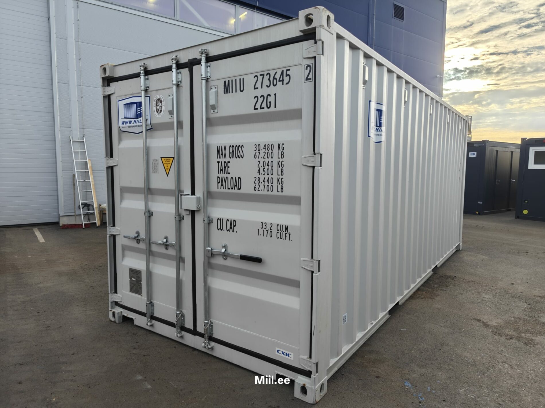 20DC Laokonteiner MIIU2736452 - TARTU