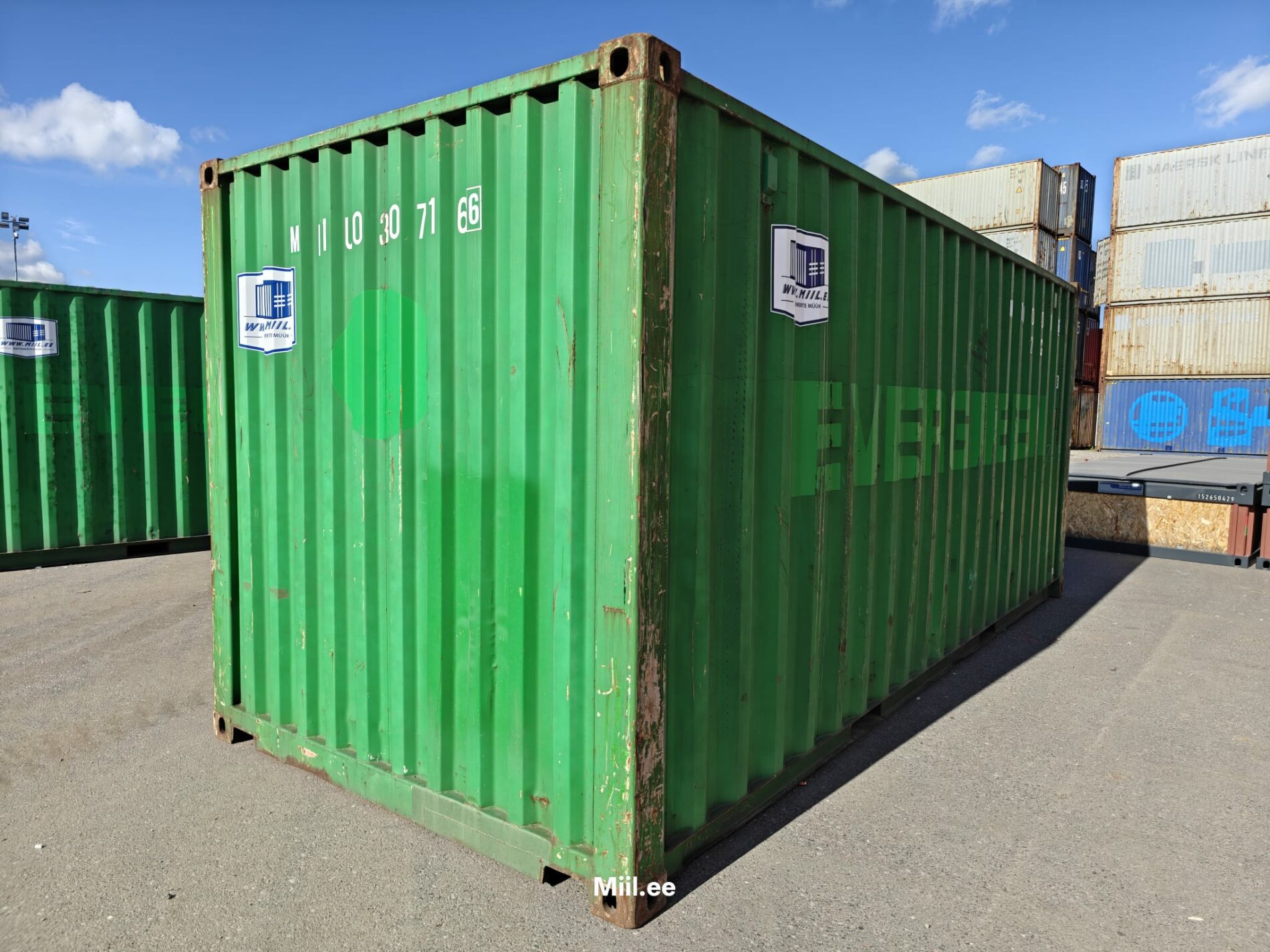 20DC Shipping container MIIU0307166 - Tartu - Image 4