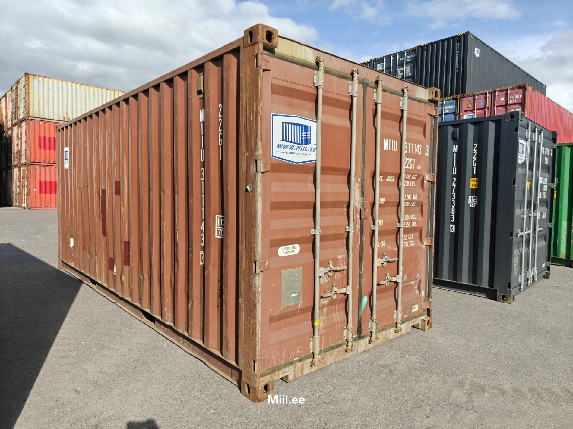 20DC Merekonteiner MIIU3111433 - TARTU - Image 2