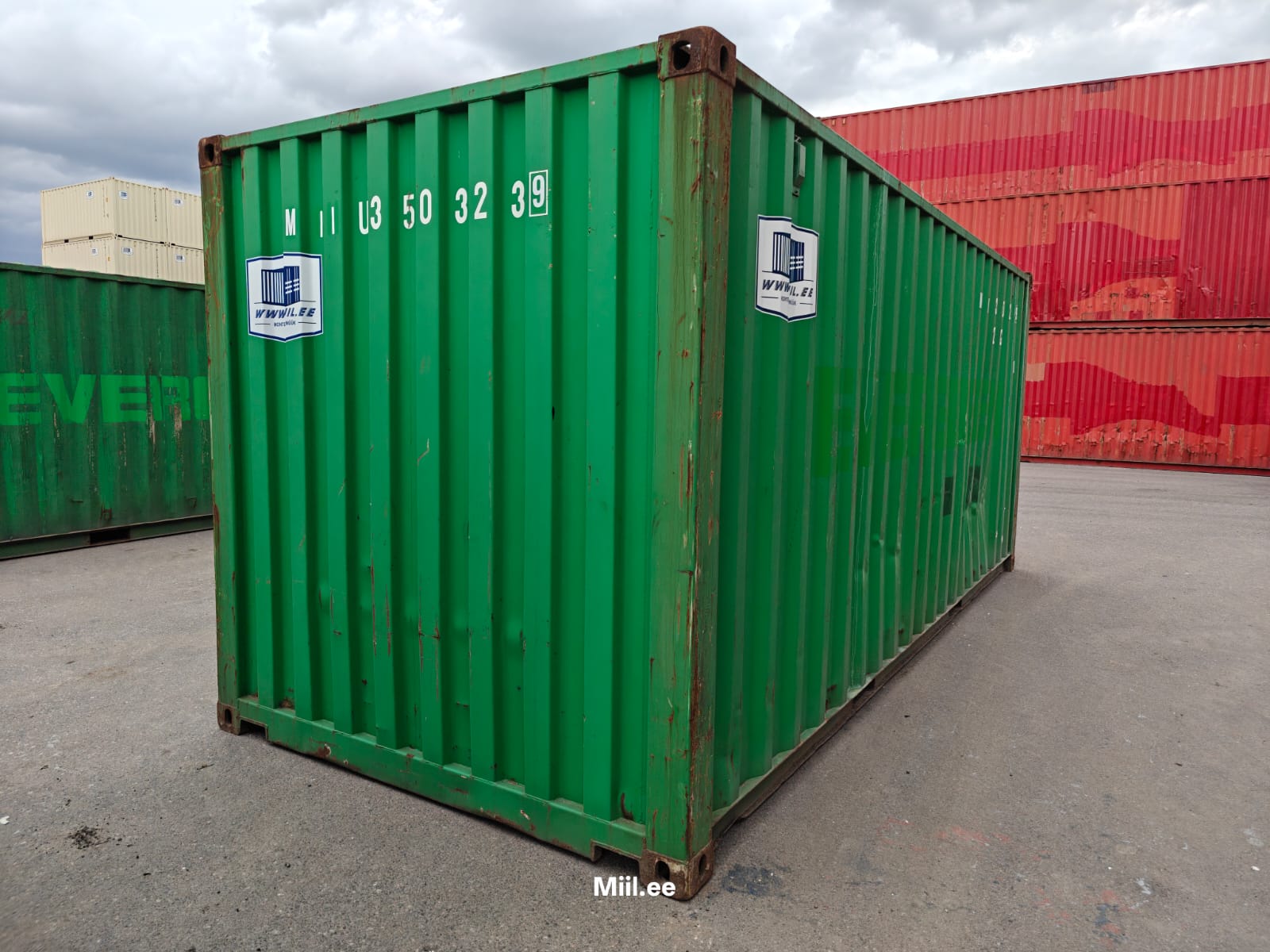 20DC Shipping container MIIU3503239 - Tartu - Image 4