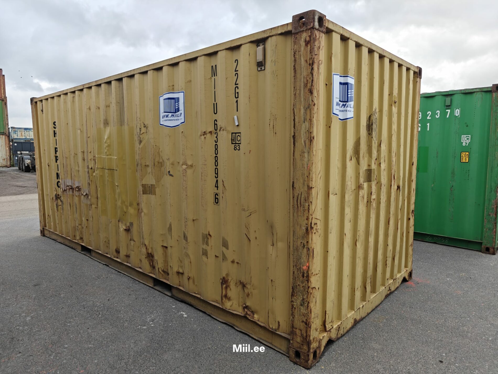 20DC Merekonteiner MIIU6388946 - TARTU - Image 3