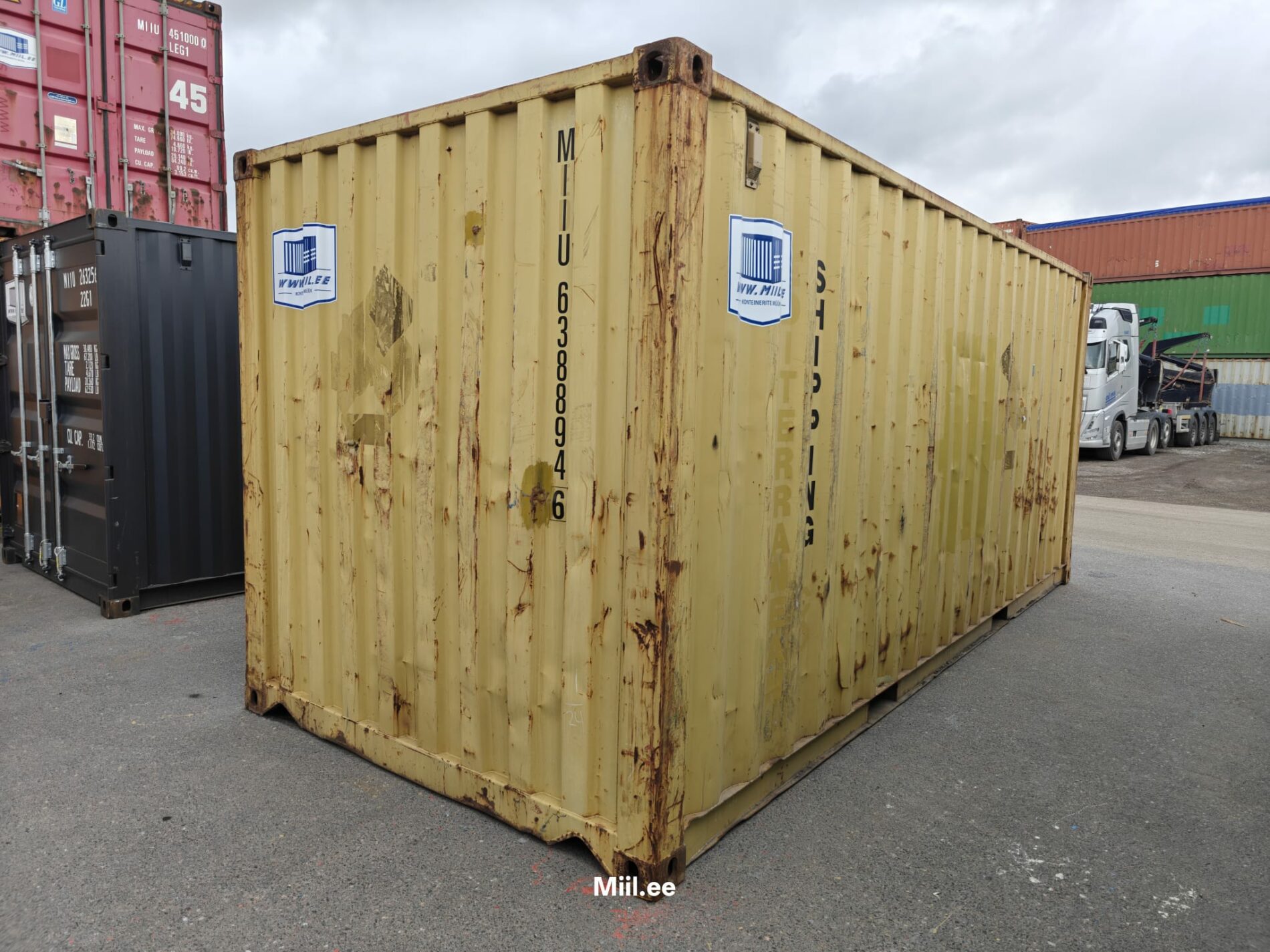 20DC Merekonteiner MIIU6388946 - TARTU - Image 4