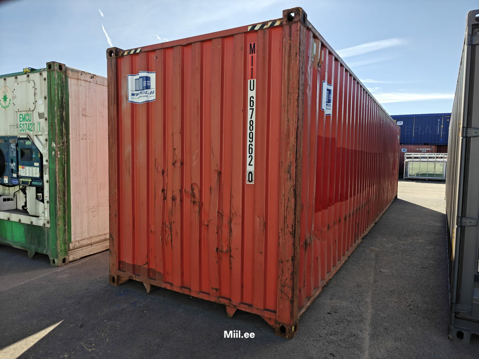 40HC Merekonteiner MIIU6789620 - TALLINN - Image 3